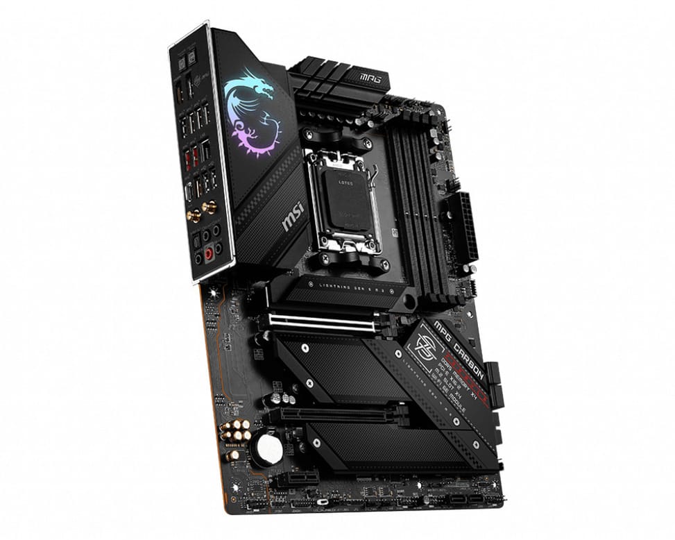 MSI MPG B650 CARBON WIFI carte mère AMD B650 Emplacement AM5 ATX (MPG B650 CARBON WIFI) — image 3