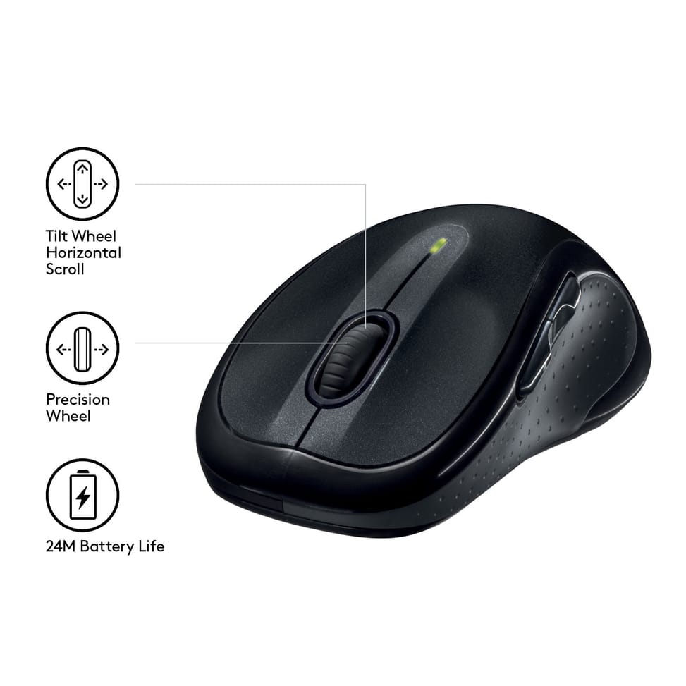 Logitech M510 souris RF sans fil Laser (910-001826) — image 4
