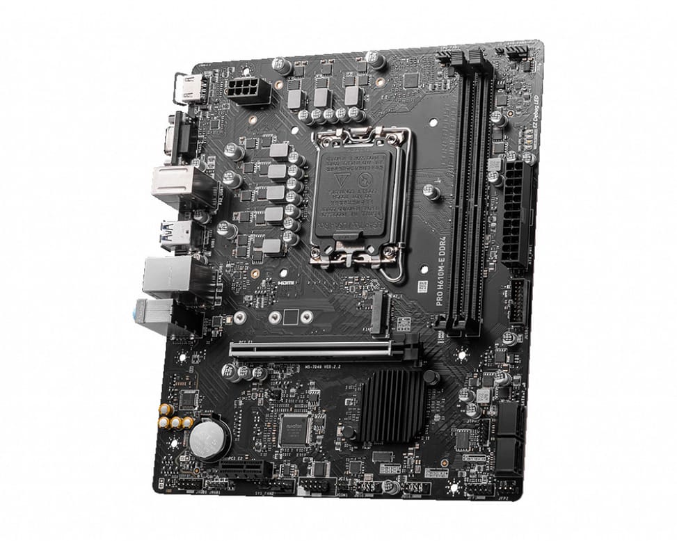 MSI PRO H610M-E DDR4 carte mère Intel H610 LGA 1700 micro ATX (PRO H610M-E DDR4) — image 3