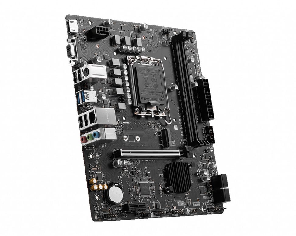 MSI PRO H610M-E DDR4 carte mère Intel H610 LGA 1700 micro ATX (PRO H610M-E DDR4) — image 4