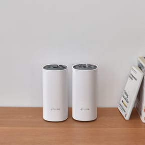 TP-Link Deco E4 (2-pack) Bi-bande (2,4 GHz / 5 GHz) Wi-Fi 5 (802.11ac) Blanc, Gris Interne (DECO E4(2-PACK)) — image 3