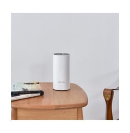 TP-Link Deco E4 (2-pack) Bi-bande (2,4 GHz / 5 GHz) Wi-Fi 5 (802.11ac) Blanc, Gris Interne (DECO E4(2-PACK))
