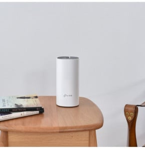 TP-Link Deco E4 (2-pack) Bi-bande (2,4 GHz / 5 GHz) Wi-Fi 5 (802.11ac) Blanc, Gris Interne (DECO E4(2-PACK))