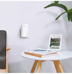 TP-Link RE200 prolongateur réseau Répéteur réseau Blanc 10, 100 Mbit/s (RE200)