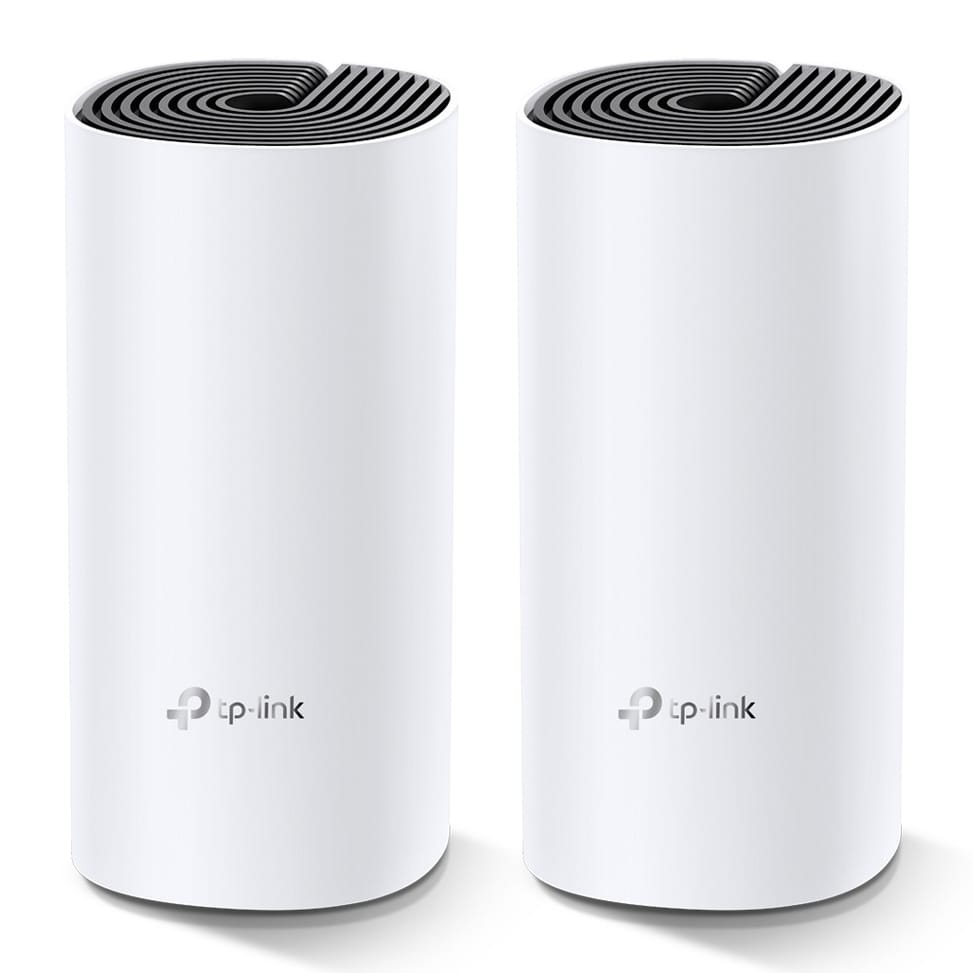 نظام Wi-Fi Mesh TP-Link Deco M4(2-pack) ثنائي النطاق (2.4 GHz / 5 GHz) Wi-Fi 5 (802.11ac) أبيض داخلي (DECO M4(2-PACK)) — صورة 1