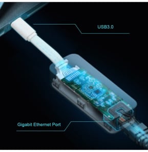TP-Link UE300C carte réseau Ethernet 1000 Mbit/s (UE300C)