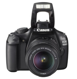 Reflex Canon EOS 1100D Black + 18-55 DC III