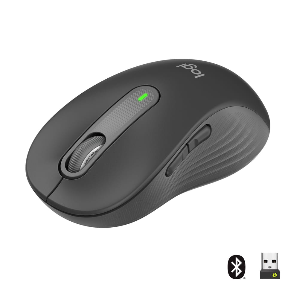 Logitech Signature M650 souris Droitier RF sans fil + Bluetooth Optique 2000 DPI (910-006236) — image 1