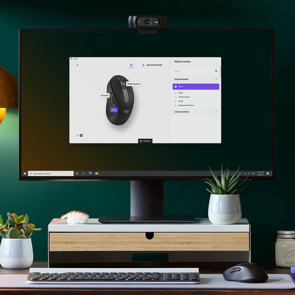 Logitech Signature M650 souris Droitier RF sans fil + Bluetooth Optique 2000 DPI (910-006236) — image 4