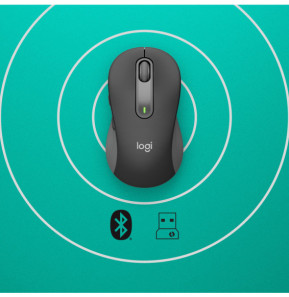 Logitech Signature M650 souris Droitier RF sans fil + Bluetooth Optique 2000 DPI (910-006236) — image 5