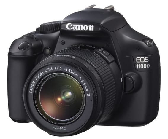 Reflex Canon EOS 1100D Black + 18-55 DC III