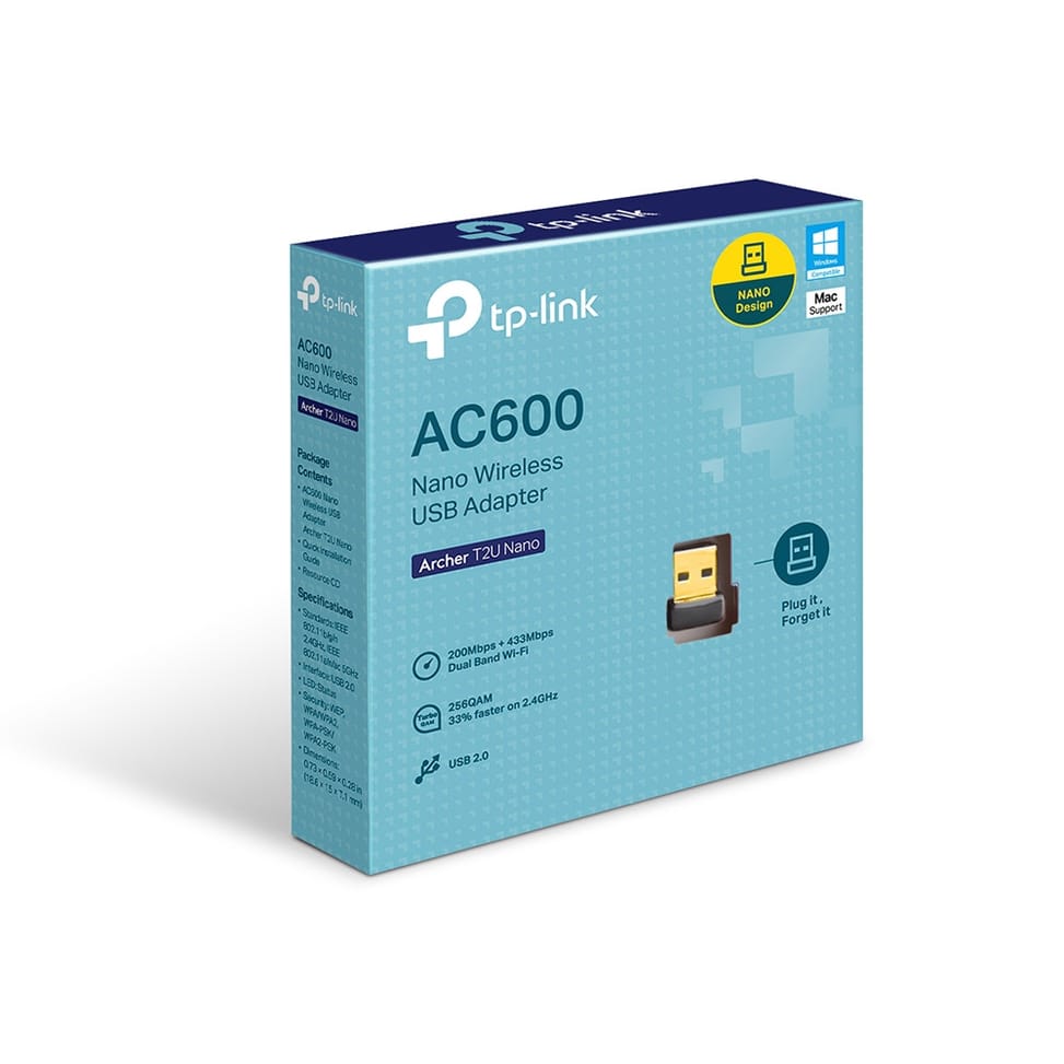 TP-Link Archer T2U Nano WLAN 433 Mbit/s (ARCHER T2U NANO) — image 4