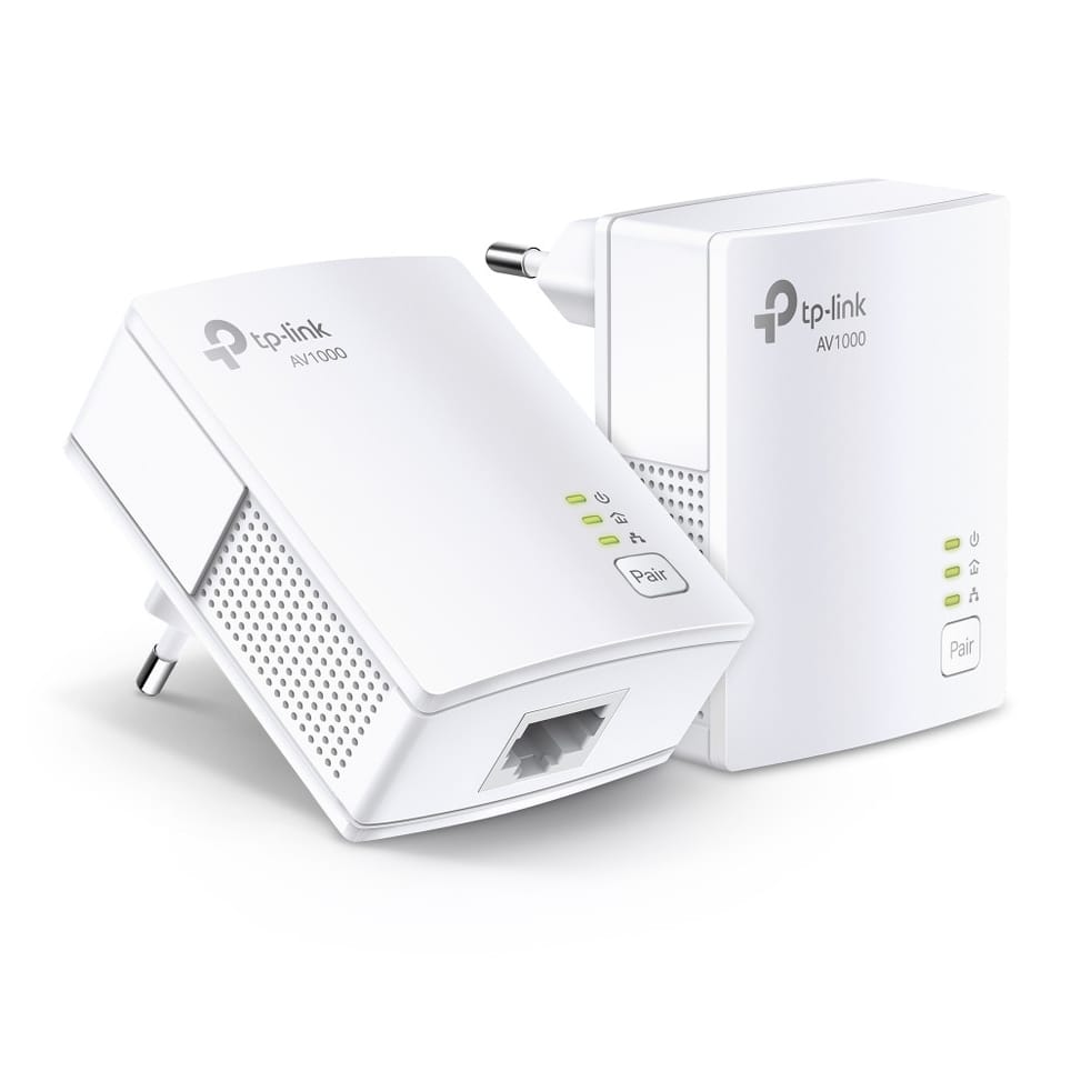 TP-Link TL-PA717KIT 1000 Mbit/s Ethernet/LAN Blanc 2 pièce(s) (TL-PA717 KIT) — image 1