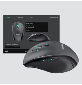 Logitech Customizable Mouse M705 souris Droitier RF sans fil Optique 1000 DPI (910-006034)