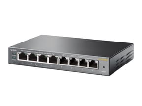 TP-Link TL-SG108PE Géré L2 Gigabit Ethernet (10/100/1000) Connexion Ethernet, supportant l'alimentation via ce port (PoE) Noir — image 3