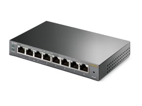 TP-Link TL-SG108PE Géré L2 Gigabit Ethernet (10/100/1000) Connexion Ethernet, supportant l'alimentation via ce port (PoE) Noir — image 4