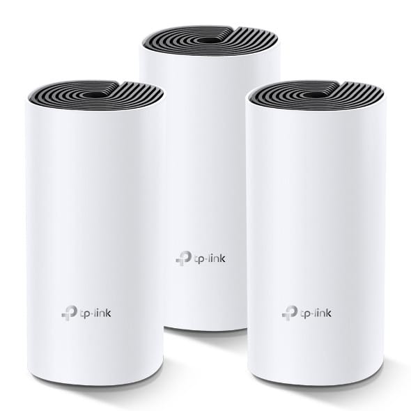 نظام Wi-Fi Mesh TP-Link Deco M4(3-pack) ثنائي النطاق (2.4 GHz / 5 GHz) Wi-Fi 5 (802.11ac) أبيض 2 داخلي (DECO M4(3-PACK) V1) — صورة 1