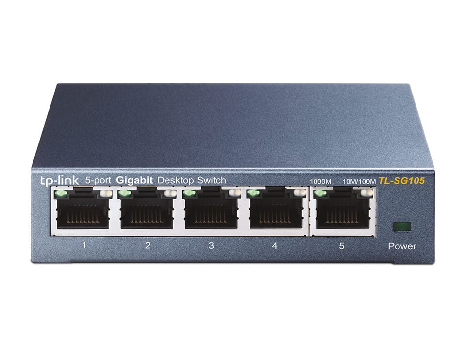 TP-Link TL-SG105 Unmanaged Gigabit Ethernet (10/100/1000) Black (TL-SG105 V4) — image 1