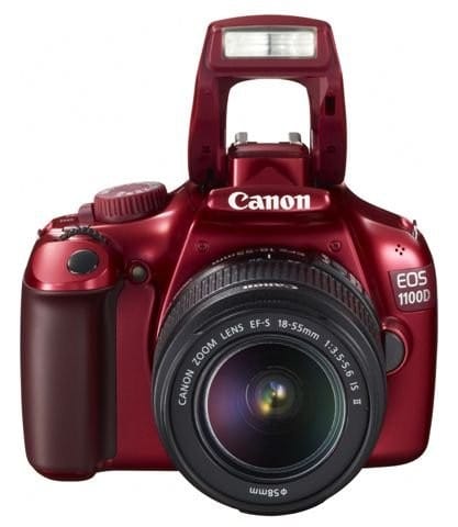 Reflex Canon EOS 1100D Red + 18-55 DC III — image 7