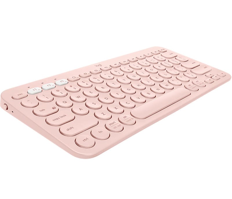 Logitech K380 Multi-Device clavier Bluetooth QWERTZ Allemand Rose (920-009583) — image 2