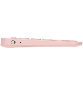 Logitech K380 Multi-Device clavier Bluetooth QWERTZ Allemand Rose (920-009583)