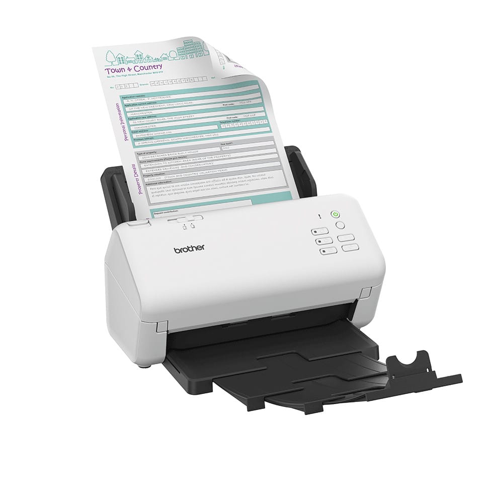 Brother ADS-4300N Scanner ADF 600 x 600 DPI A4 Noir, Blanc (ADS4300NRE1) — image 3