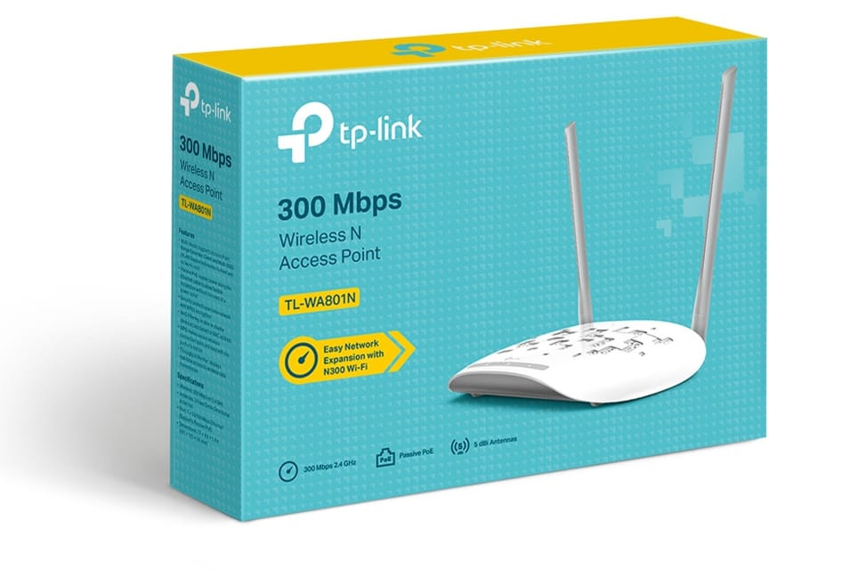 TP-Link TL-WA801N point d'accès réseaux locaux sans fil 300 Mbit/s Blanc Connexion Ethernet, supportant l'alimentation via ce — image 4