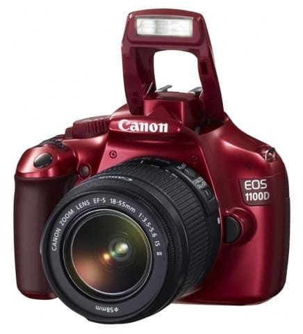 Reflex Canon EOS 1100D Red + 18-55 DC III — image 6