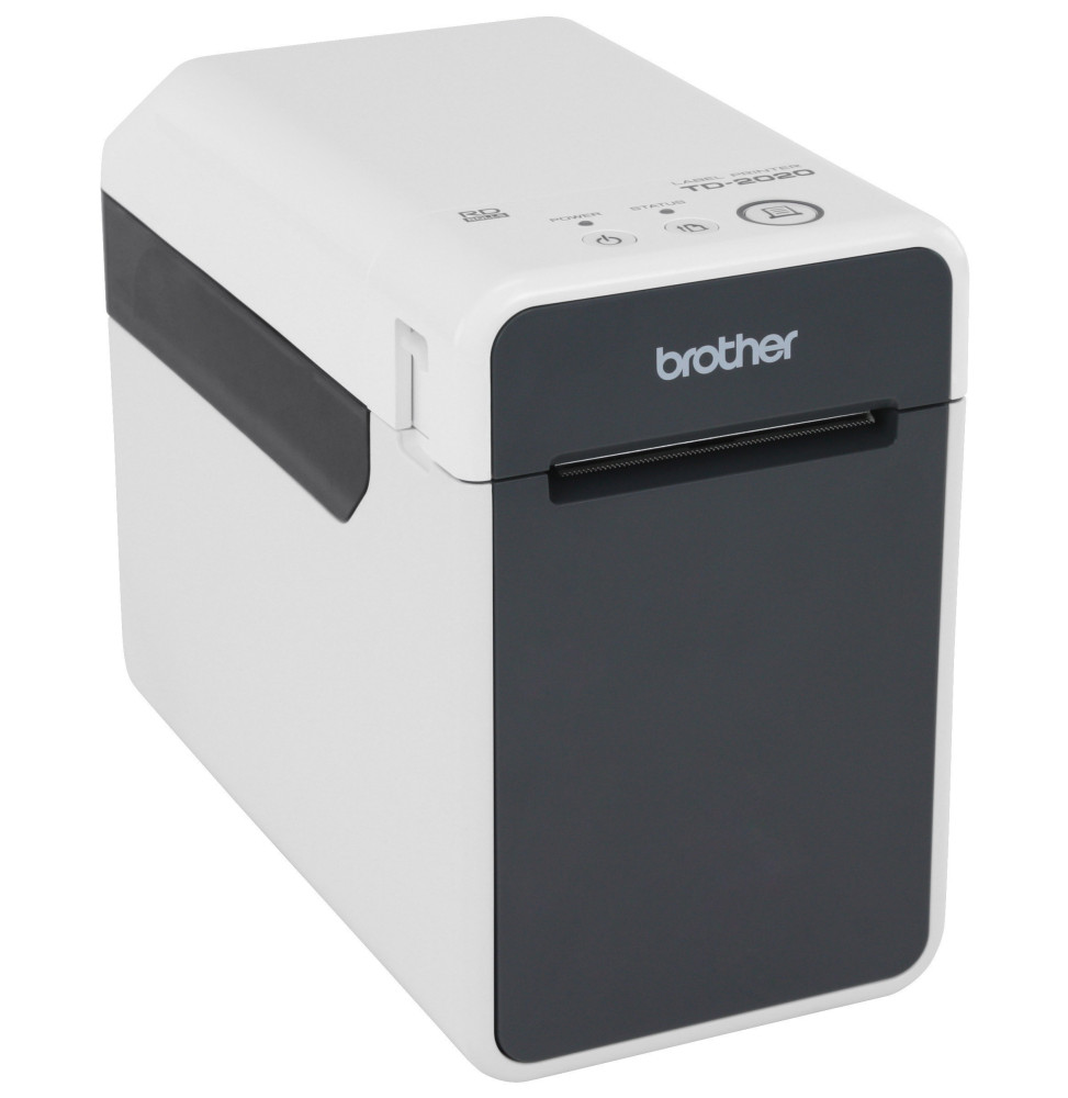 Brother TD-2120N imprimante pour étiquettes Thermique directe 203 x 203 DPI 152,4 mm/sec Avec fil Ethernet/LAN (TD-2120N)