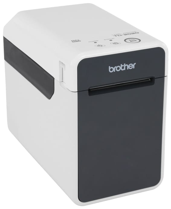 Brother TD-2120N imprimante pour étiquettes Thermique directe 203 x 203 DPI 152,4 mm/sec Avec fil Ethernet/LAN (TD-2120N)