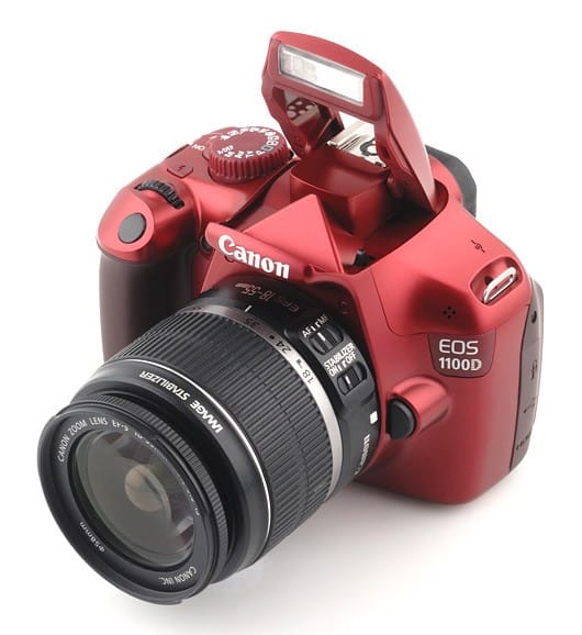 Reflex Canon EOS 1100D Red + 18-55 DC III — image 8