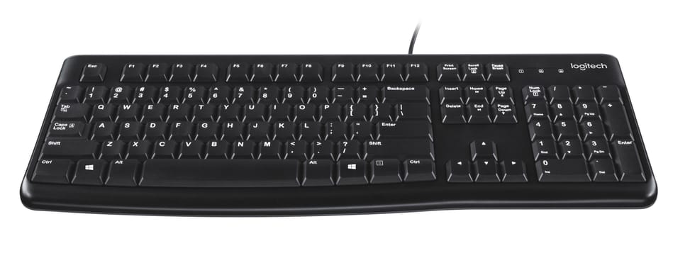 Logitech Keyboard K120 for Business clavier USB QWERTY US International Noir (920-002479) — image 1