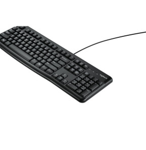 Logitech Keyboard K120 for Business clavier USB QWERTY US International Noir (920-002479)
