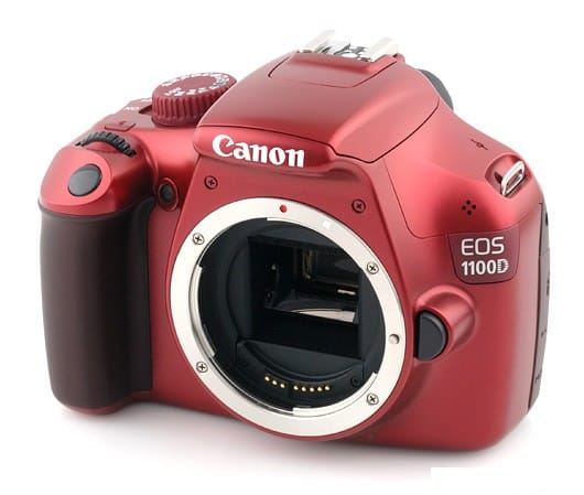 Reflex Canon EOS 1100D Red + 18-55 DC III — image 5
