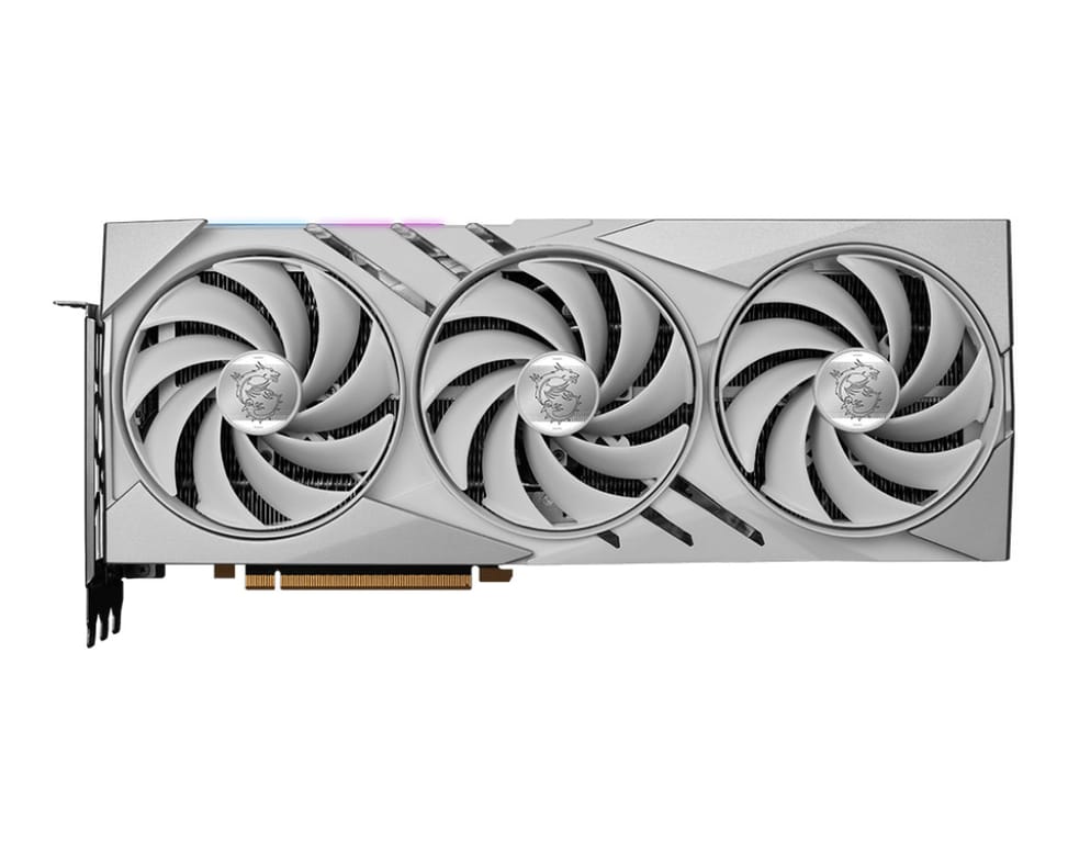 MSI GEFORCE RTX 4080 16GB GAMING X SLIM WHITE carte graphique NVIDIA 16 Go GDDR6X (GEFORCE RTX 4080 16GB GAMING X SLIM WHITE) — image 2