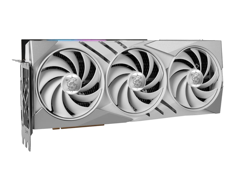 MSI GEFORCE RTX 4080 16GB GAMING X SLIM WHITE carte graphique NVIDIA 16 Go GDDR6X (GEFORCE RTX 4080 16GB GAMING X SLIM WHITE) — image 3