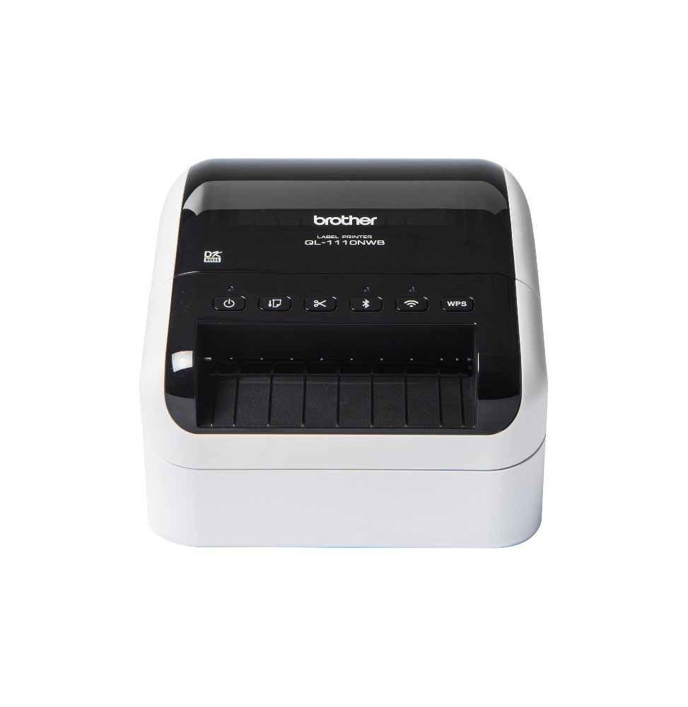 Brother QL-1110NWBC imprimante pour étiquettes Thermique directe 300 x 300 DPI 110 mm/sec Avec fil &sans fil DK Wifi Bluetooth