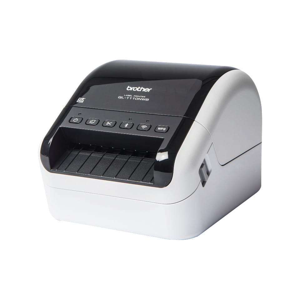 Brother QL-1110NWBC imprimante pour étiquettes Thermique directe 300 x 300 DPI 110 mm/sec Avec fil &sans fil DK Wifi Bluetooth — image 2