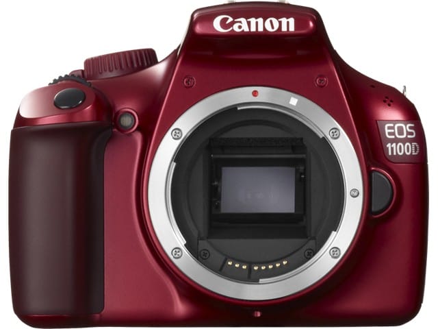 Reflex Canon EOS 1100D Red + 18-55 DC III — image 4