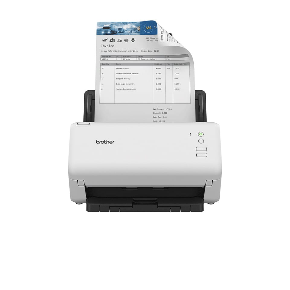 Brother ADS-4100 Scanner ADF 600 x 600 DPI A4 Noir, Blanc (ADS4100RE1) — image 3