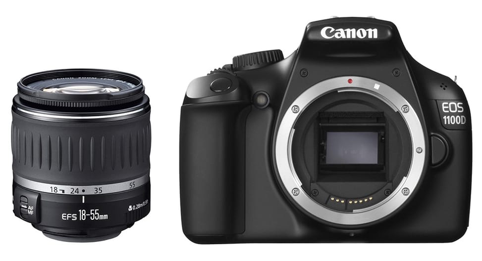 Reflex Canon EOS 1100D Black + 18-55 DC III — image 11