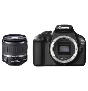 Reflex Canon EOS 1100D Black + 18-55 DC III