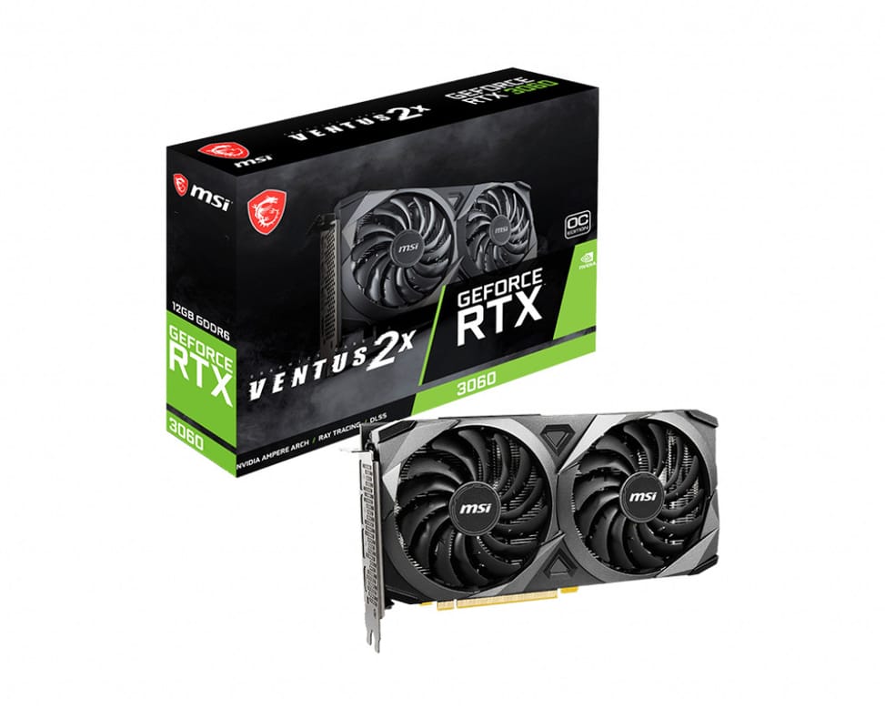 MSI GeForce RTX 3060 VENTUS 2X 12G OC NVIDIA 12 Go GDDR6 (GEFORCE RTX 3060 VENTUS 2X 12G OC) — image 6