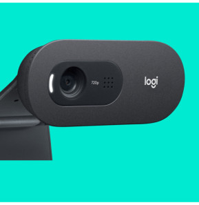 Logitech C505 HD Webcam 720p, 30 fps, 60°, USB A, 2 m, 72.91 x 66.64 x 31.91 mm, 75 g  (960-001364)