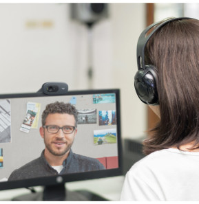 Logitech C505 HD Webcam 720p, 30 fps, 60°, USB A, 2 m, 72.91 x 66.64 x 31.91 mm, 75 g  (960-001364)