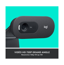 Logitech C505 HD Webcam 720p, 30 fps, 60°, USB A, 2 m, 72.91 x 66.64 x 31.91 mm, 75 g  (960-001364)