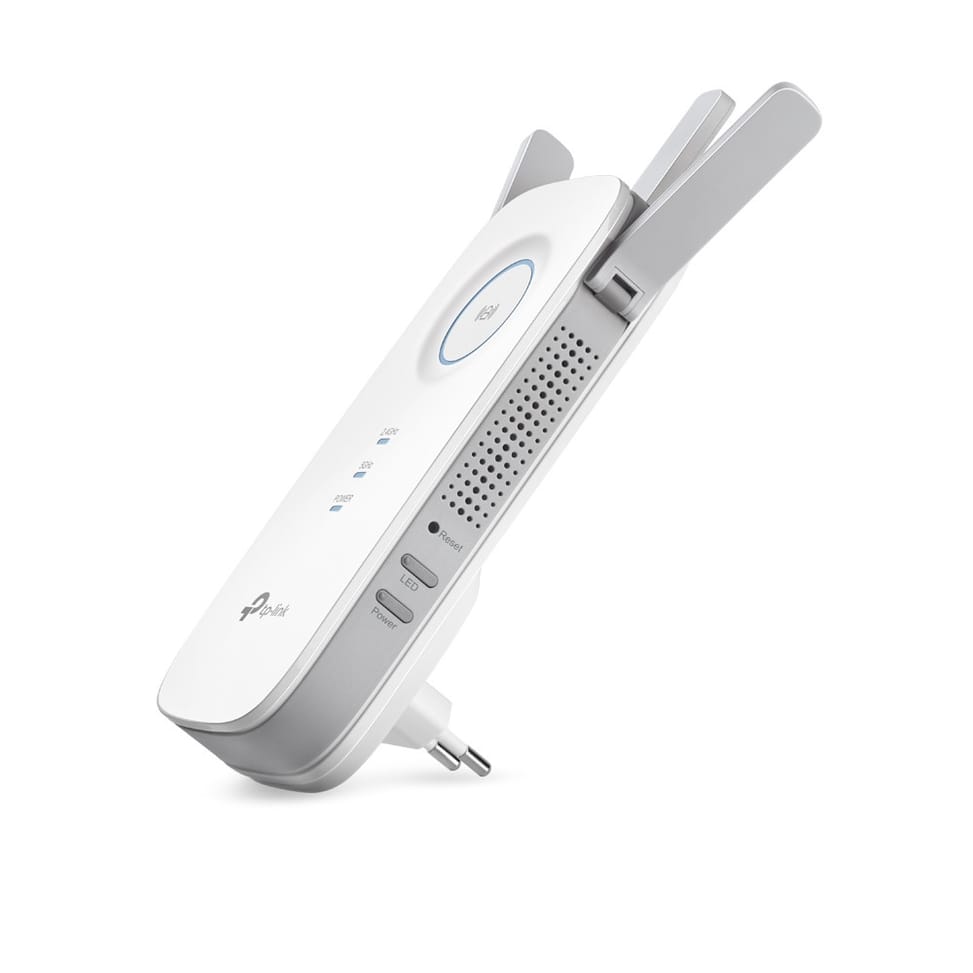 TP-Link RE450 Émetteur et récepteur réseau Blanc 10, 100, 1000 Mbit/s (RE450 (DE)) — image 1