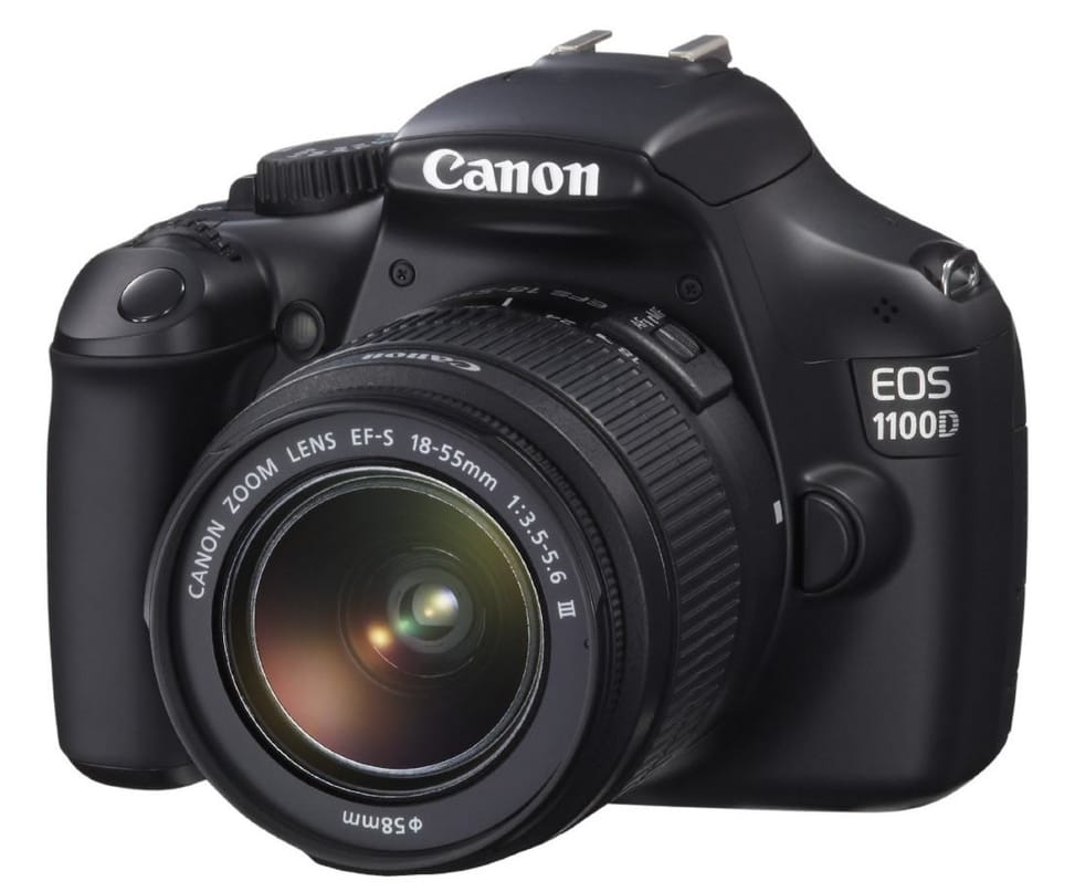 Reflex Canon EOS 1100D + 18-55 DC III + 75-300DC — image 2