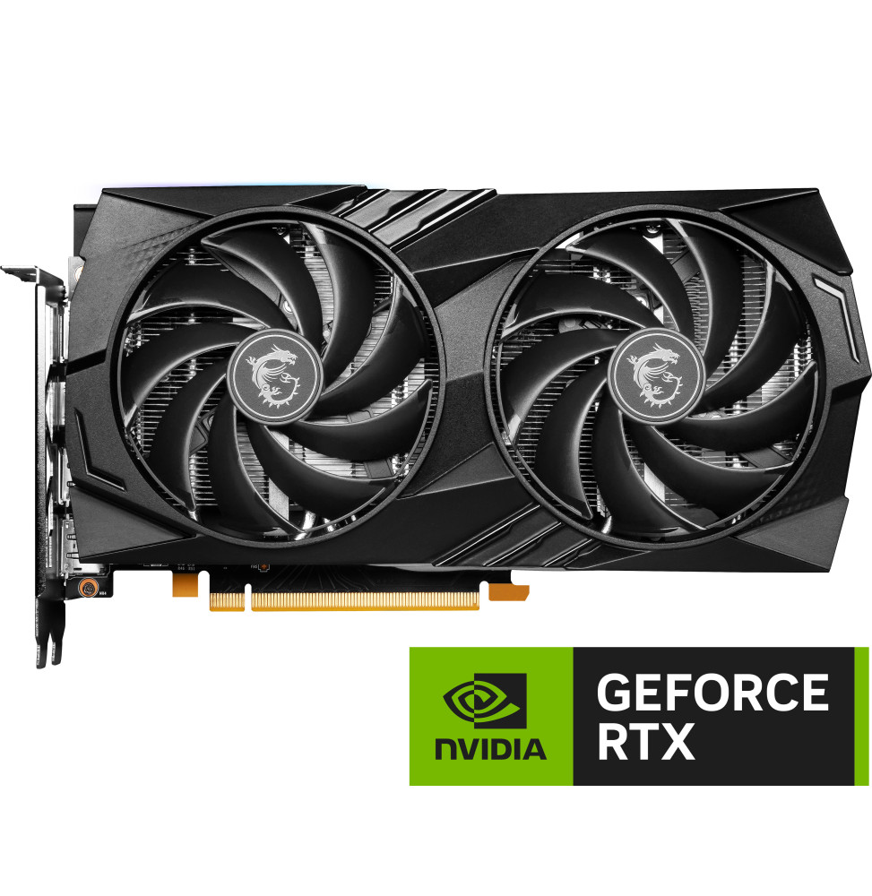 MSI GEFORCE RTX 4060 GAMING X 8G carte graphique NVIDIA 8 Go GDDR6 (GEFORCE RTX  4060 GAMING X 8G) prix Maroc