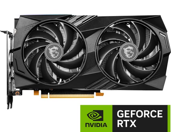MSI GEFORCE RTX 4060 GAMING X 8G carte graphique NVIDIA 8 Go GDDR6 (GEFORCE RTX 4060 GAMING X 8G)